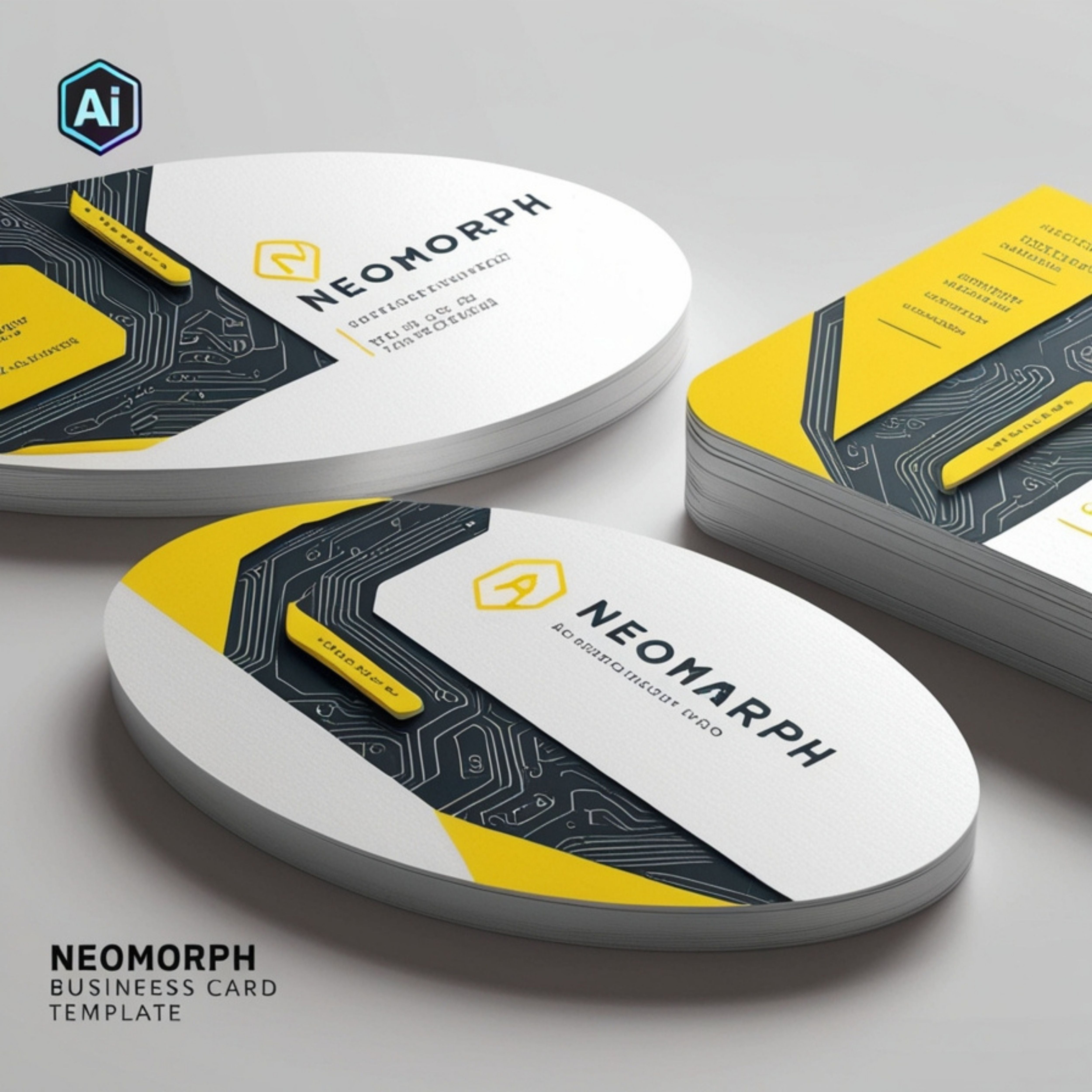 Round Business Cards